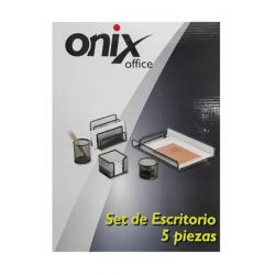 Set Onix Organizador Escritorio 5 Piezas 30103.8