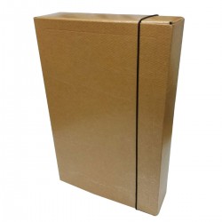 Caja Marrón Plastificado...