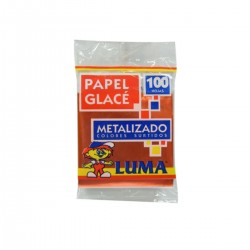 Papel Glace Metalizado Taco...