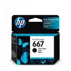 Cartucho Hp 667 Negro