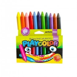 Crayones Cera Playcolor X12...