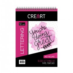 Block Espiralado Letter A4...