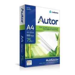 RESMA LEDESMA AUTOR 75GR A4