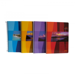 Cuaderno Con Espiral América A4 22X29cm 84 Hojas Cuadriculado