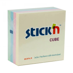 Stick Cubo 76X76mm 400...