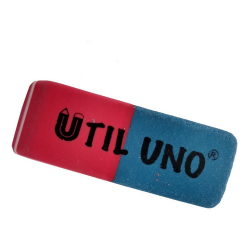 Goma Util Uno Lápiz / Tinta...