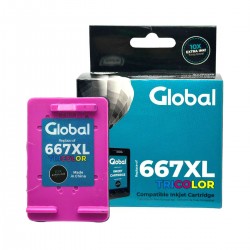 Cartucho Global Hp 667Xl...