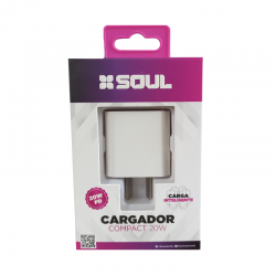 CARGADOR SOUL PD QC20W C-C...