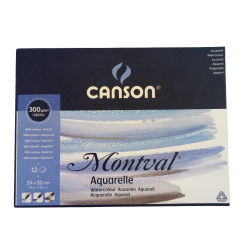 Block Acuarela Montval X 12...
