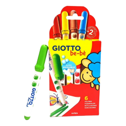 MARCADORES GIOTTO BE-BÉ X6...