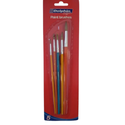 Pinceles Dolphin Set x5...