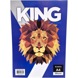 Papel King Obra A4 120grs...
