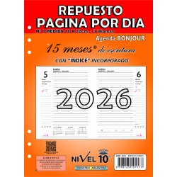 Repuesto Hoja por día 2026...