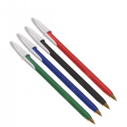 Boligrafo Bic Opaco Azul,...