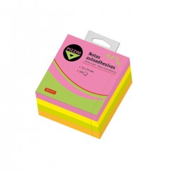 Cubo Adhesivo Fluo 75X75mm...