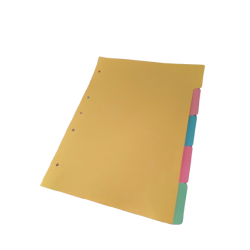 Separadores de Cartulina A4...