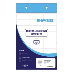 Etiquetas Dover A4 7x3.30cm...