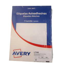 Etiquetas Avery A4...