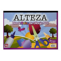 Block de Dibujo N6 Color 20...