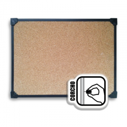 Pizarra de Corcho 80x120cm...
