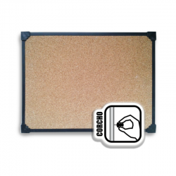 Pizarra de Corcho 75x100cm...