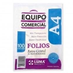 Hoja Folio Luma A4 X100...