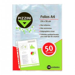 Hoja Folio Pizzini A4 50...