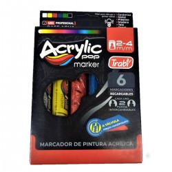 Marcador Trabi Acrylicpop...