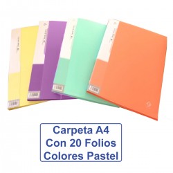 Carpeta Thepel A4 20 Folios...