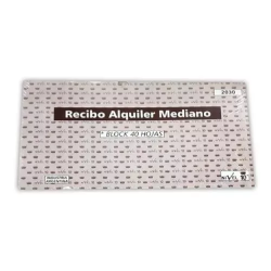 Talonario Alquiler Media 2030